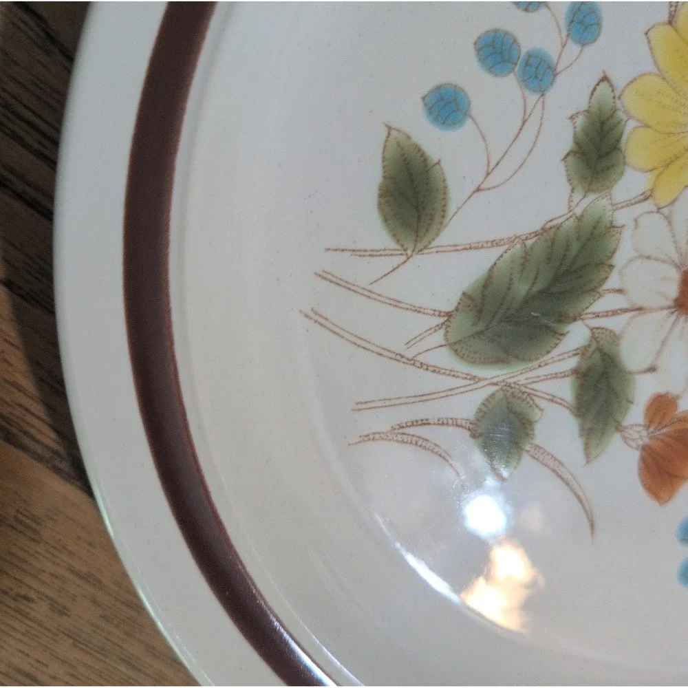 Vintage Four Seasons Collection Early Summer Stoneware Dinner One Plate 10.75